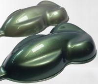 Juniper Green Pearl Is a Multi Color series Mica Pigment which is sized at 10-60 UM.