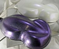 Super Violet Pearl Is a Synthetic Series Mica Pearl which is sized at 200-700 UM.