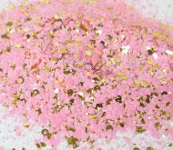 Pink Granite Chunky Mix Glitter Metal Flake Tumbler Nail Crafts Paint Epoxy