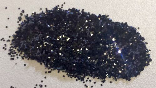 Black 0.015 .015 Metal Flake Glitter