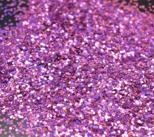 Magenta Pink Tri Holographic 0.030 .030 Metal Flake Glitter 