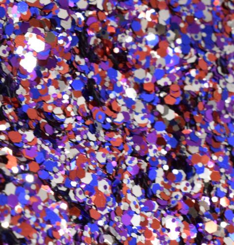 Freedom Rings Chunky Metal Flake Glitter