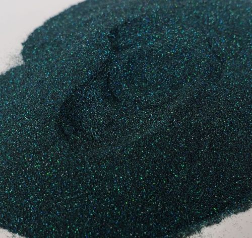 Micro Mini Seaweed Green Holographic Metal Flake .002 Hex