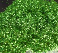 Jungle Green Tri Holographic 0.030 .030 Metal Flake Glitter 